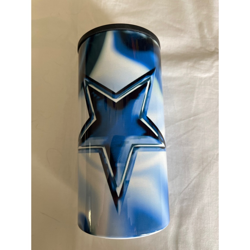 HOGG 14oz Stainless Steel CanCooler Dallas Cowboy Star Insulated Beverage Holder